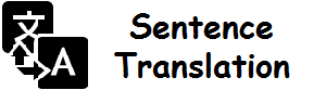 Sentence Translation